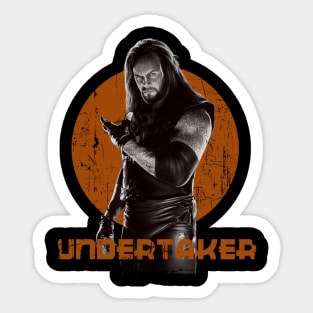 undertaker - vintage look (25) Sticker